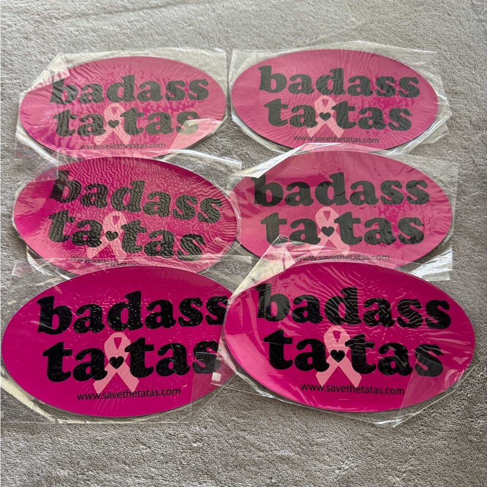 October is Breast Cancer Awareness Month🩷Magnetic Bumper stickers from Torrid.